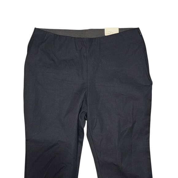 A New Day Skinny Ankle Pants High Rise Black Stretchy Pull On Size 17 R - Picture 3 of 13